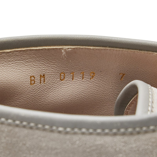 ルイ ヴィトン チャッカーブーツ ブーツ サイズ:7 ライトグレー ブラウン スウェード メンズ LOUIS VUITTON 【中古】