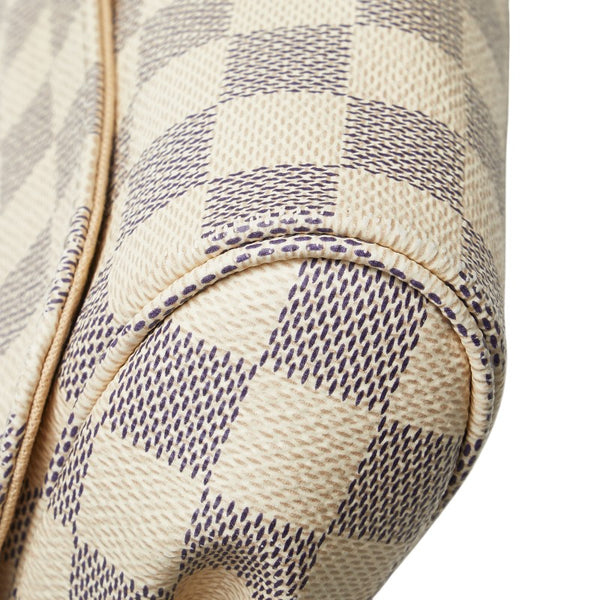 ルイ ヴィトン ダミエ アズール フェイボリットMM チェーン ハンドバッグ N41275 ホワイト PVC レザー レディース LOUIS VUITTON 【中古】