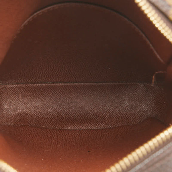 ルイ ヴィトン モノグラム ダヌーブ 斜め掛け ショルダーバッグ M45266 ブラウン PVC レザー レディース LOUIS VUITTON 【中古】