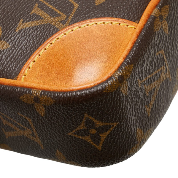 ルイ ヴィトン モノグラム ダヌーブ 斜め掛け ショルダーバッグ M45266 ブラウン PVC レザー レディース LOUIS VUITTON 【中古】