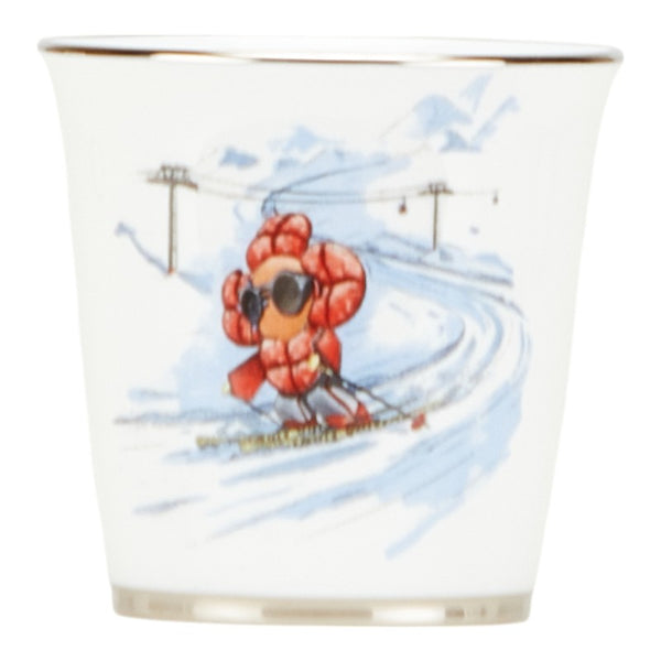 ルイ ヴィトン セット4 ゴブレ ヴィヴィエンヌ コップ 4個セット GI0547 ホワイト マルチカラー 陶器 レディース LOUIS VUITTON 【中古】