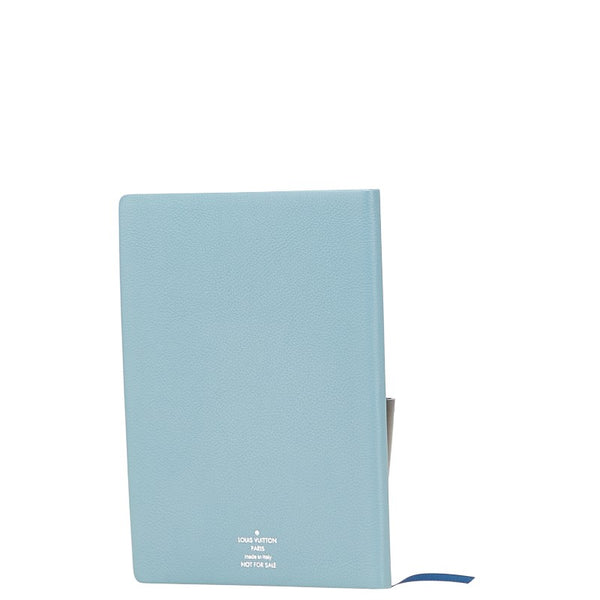 ルイ ヴィトン ヴィヴィエンヌ ノベルティ 手帳 R98588 ライトブルー レザー 紙 レディース LOUIS VUITTON 【中古】
