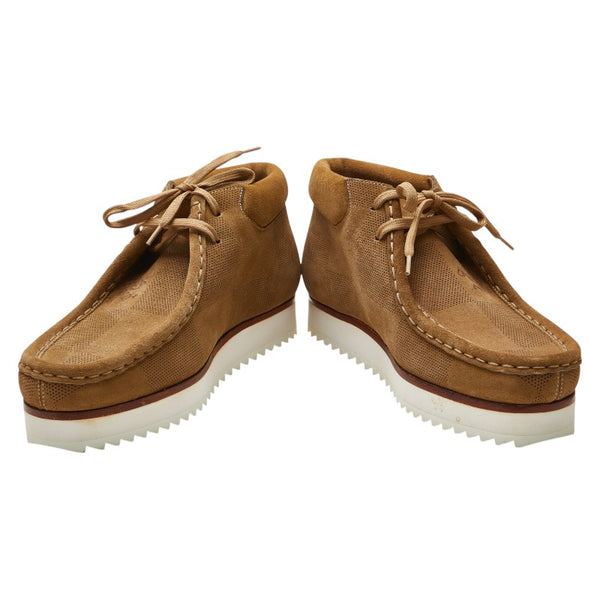 ルイ ヴィトン × NIGO ダミエ LV モッズライン ブーツ サイズ:7 ブラウン スウェード メンズ LOUIS VUITTON 【中古】
