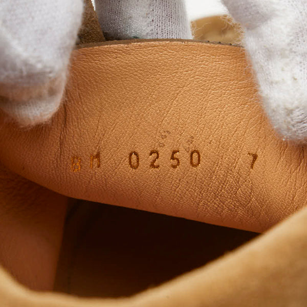 ルイ ヴィトン × NIGO ダミエ LV モッズライン ブーツ サイズ:7 ブラウン スウェード メンズ LOUIS VUITTON 【中古】