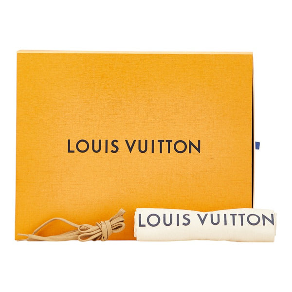ルイ ヴィトン × NIGO ダミエ LV モッズライン ブーツ サイズ:7 ブラウン スウェード メンズ LOUIS VUITTON 【中古】