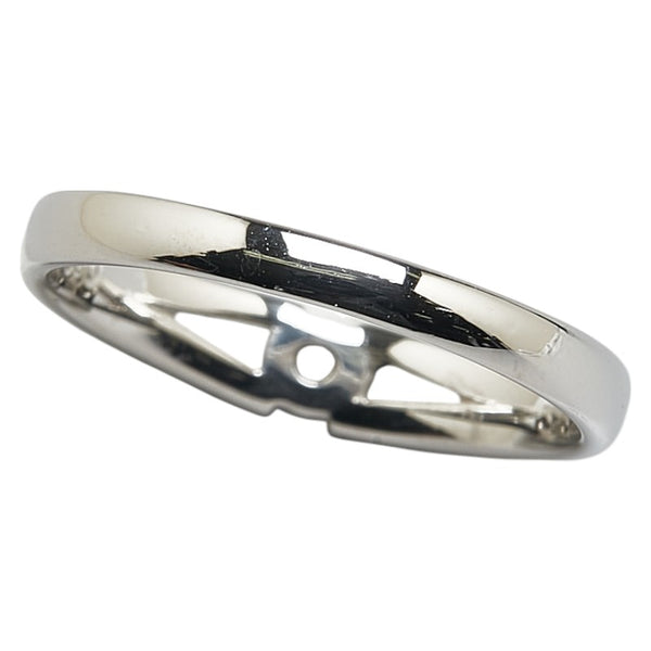Pt900 プラチナ ダイヤ0.18ct リング 指輪 レディース 13号 【中古】