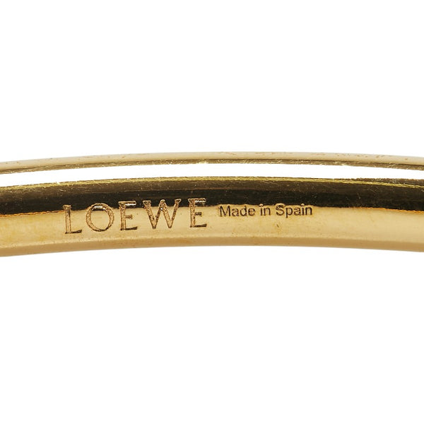 ロエベ チョーカー ゴールド メッキ レザー レディース LOEWE 【中古】