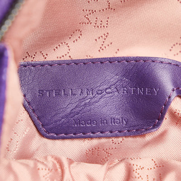 ステラマッカートニー リュック バックパック パープル ポリエステル レザー レディース Stella McCartney 【中古】