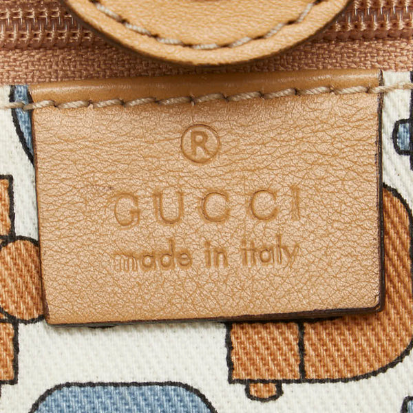 グッチ グッチシマ トートバッグ 211982 ベージュ レザー レディース GUCCI 【中古】