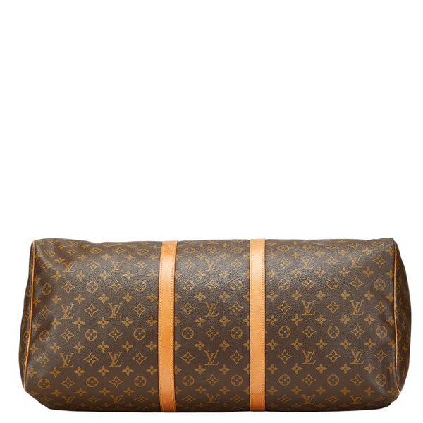 ルイ ヴィトン モノグラム キーポル60 ボストンバッグ トラベルバッグ M41422 ブラウン PVC レザー レディース LOUIS VUITTON 【中古】