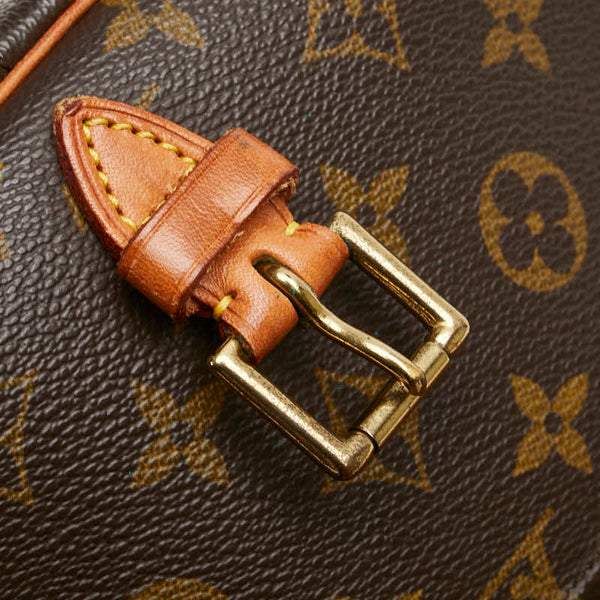 ルイ ヴィトン モノグラム ソローニュ ショルダーバッグ M42250 ブラウン PVC レザー レディース LOUIS VUITTON 【中古】
