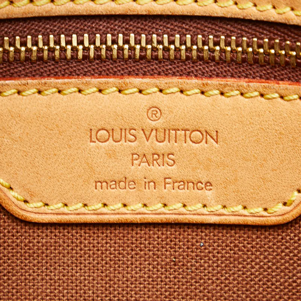 ルイ ヴィトン モノグラム ソローニュ ショルダーバッグ M42250 ブラウン PVC レザー レディース LOUIS VUITTON 【中古】