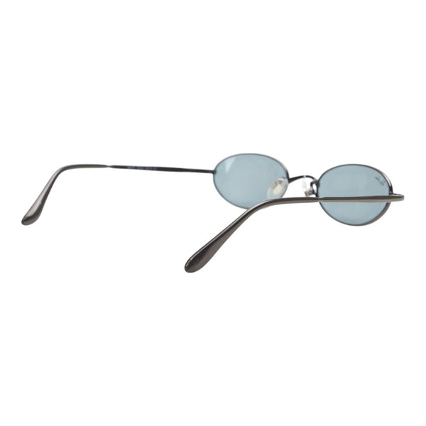 レイバン サングラス オーバル RB3150 シルバー プラスチック メンズ Ray-Ban 【中古】