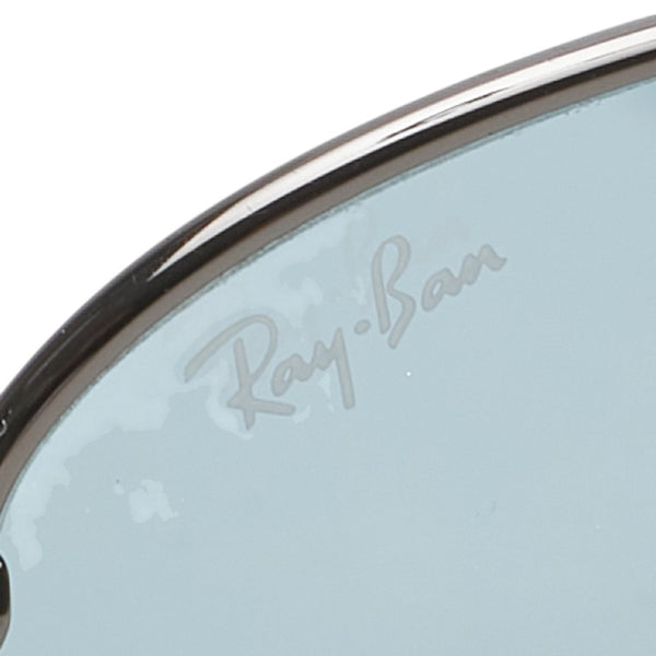 レイバン サングラス オーバル RB3150 シルバー プラスチック メンズ Ray-Ban 【中古】
