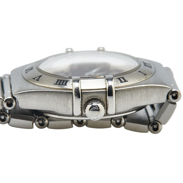 オメガ コンステレーション 腕時計 1562.40 クオーツ ブラック文字盤 ステンレススチール レディース OMEGA 【中古】