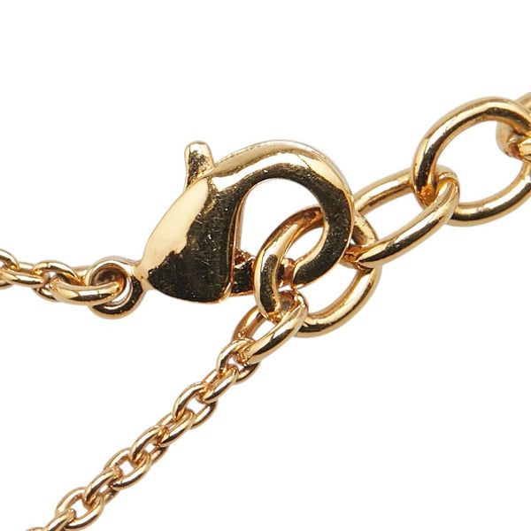 ルイ ヴィトン コリエ ルイゼット ネックレス M00365 ゴールド メッキ レディース LOUIS VUITTON 【中古】