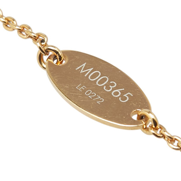 ルイ ヴィトン コリエ ルイゼット ネックレス M00365 ゴールド メッキ レディース LOUIS VUITTON 【中古】