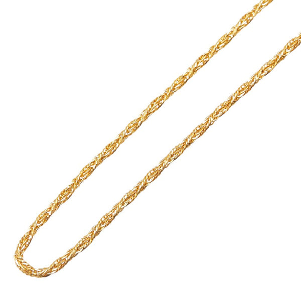 サンローラン チェーンネックレス ゴールド メッキ レディース SAINT LAURENT 【中古】