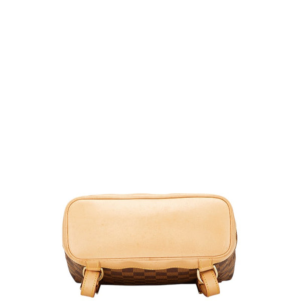 ルイ ヴィトン ダミエ アルルカン リュック バックパック N99038 ブラウン PVC レザー レディース LOUIS VUITTON 【中古】