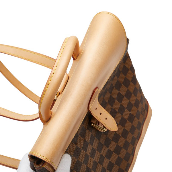 ルイ ヴィトン ダミエ アルルカン リュック バックパック N99038 ブラウン PVC レザー レディース LOUIS VUITTON 【中古】