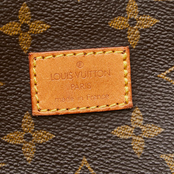 ルイ ヴィトン モノグラム ソミュール30 斜め掛け ショルダーバッグ M42256 ブラウン PVC レザー レディース LOUIS VUITTON 【中古】