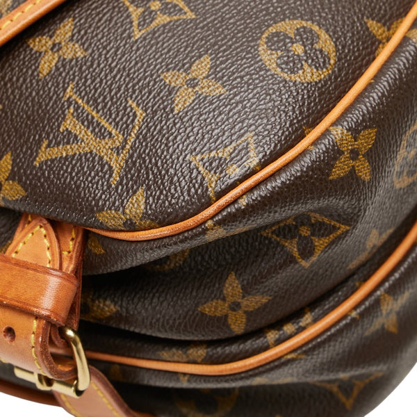ルイ ヴィトン モノグラム ソミュール30 斜め掛け ショルダーバッグ M42256 ブラウン PVC レザー レディース LOUIS VUITTON 【中古】