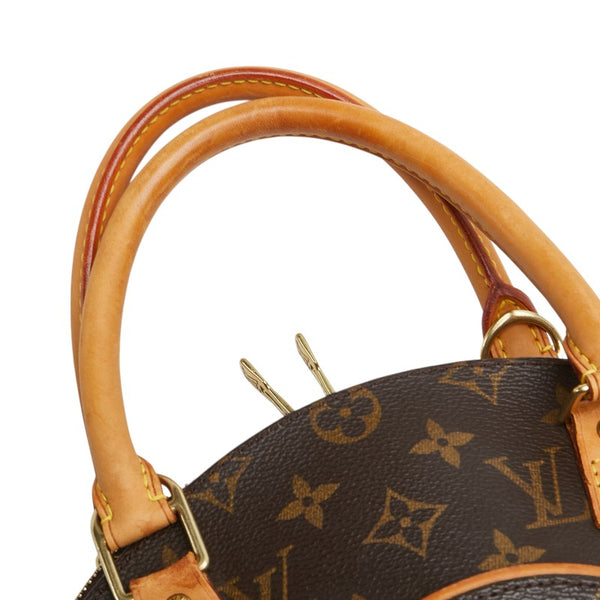 ルイ ヴィトン モノグラム エリプスPM ハンドバッグ M51127 ブラウン PVC レザー レディース LOUIS VUITTON 【中古】