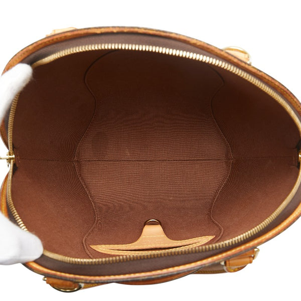 ルイ ヴィトン モノグラム エリプスPM ハンドバッグ M51127 ブラウン PVC レザー レディース LOUIS VUITTON 【中古】