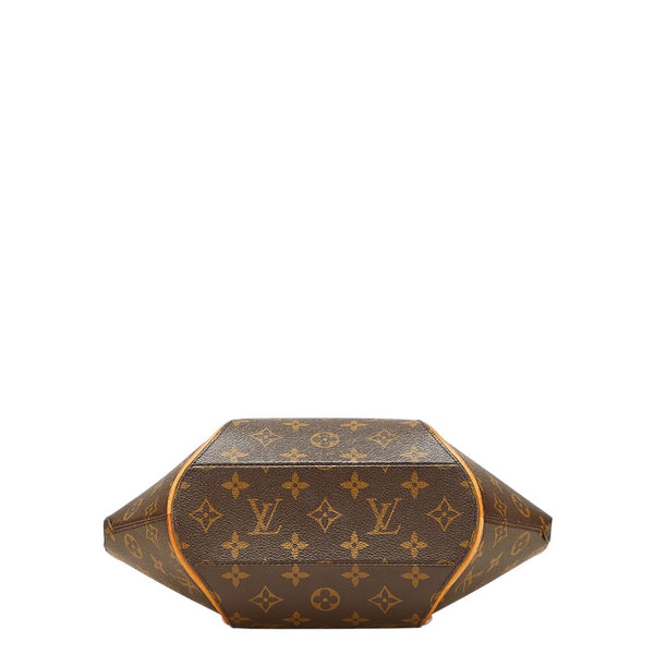 ルイ ヴィトン モノグラム エリプスPM ハンドバッグ M51127 ブラウン PVC レザー レディース LOUIS VUITTON 【中古】