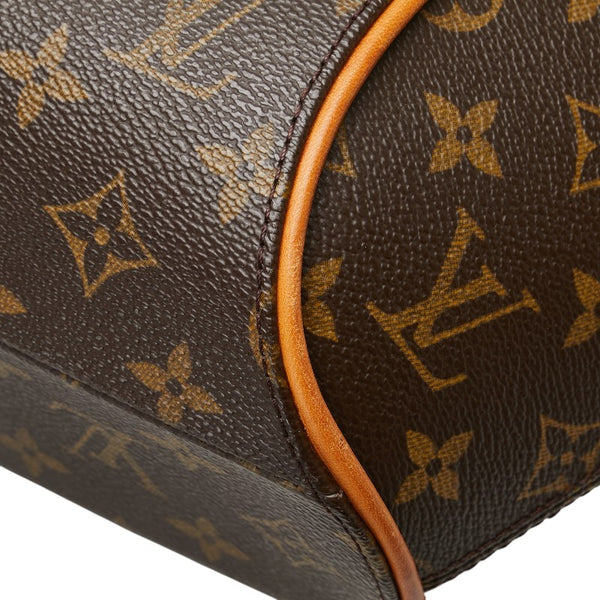 ルイ ヴィトン モノグラム エリプスPM ハンドバッグ M51127 ブラウン PVC レザー レディース LOUIS VUITTON 【中古】
