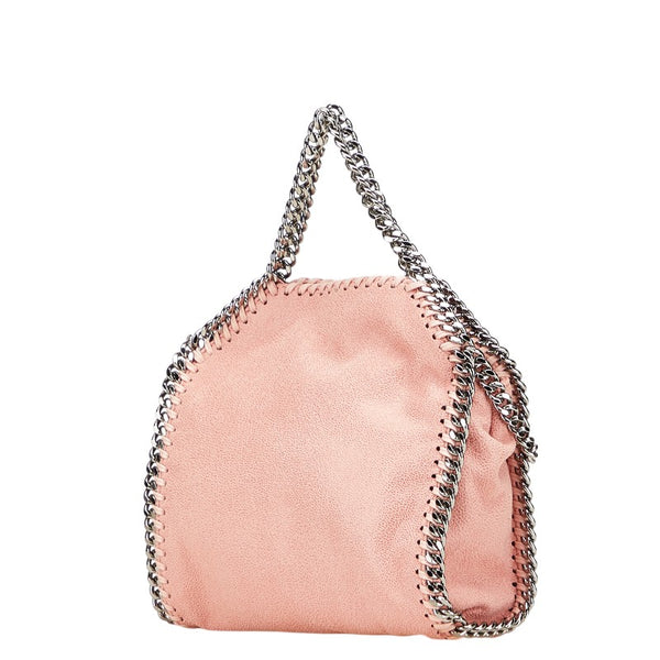 ステラマッカートニー ファラベラ タイニー チェーン ハンドバッグ ショルダーバッグ ピンク ポリエステル レディース Stella McCartney 【中古】