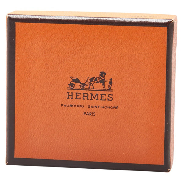 エルメス ケリー カデナ モチーフ スカーフリング ゴールド レッド メッキ リザード レディース HERMES 【中古】