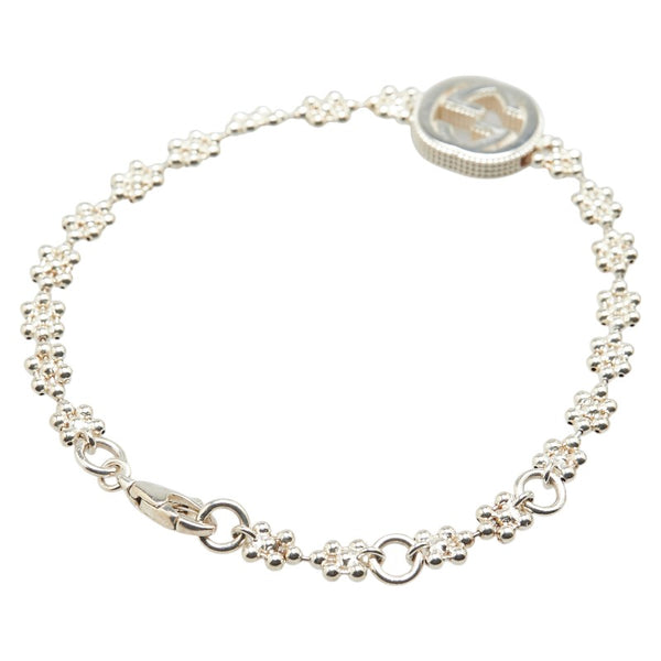 グッチ インターロッキングG ブレスレット 481687 SV925 シルバー レディース GUCCI 【中古】