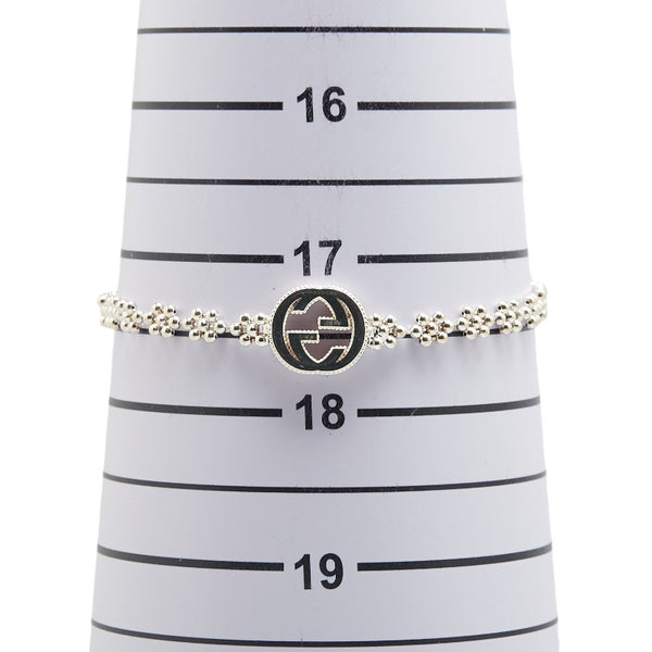 グッチ インターロッキングG ブレスレット 481687 SV925 シルバー レディース GUCCI 【中古】
