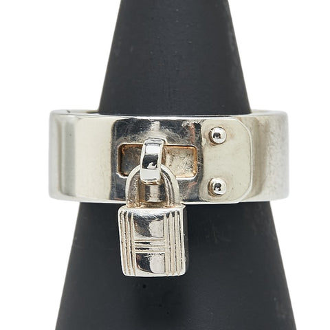 エルメス ケリーリング リング 指輪 #50 SV925 シルバー レディース HERMES 【中古】