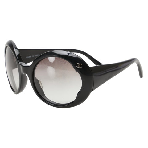 シャネル ココマーク サングラス ブラック プラスチック レディース CHANEL 【中古】