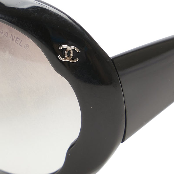 シャネル ココマーク サングラス ブラック プラスチック レディース CHANEL 【中古】
