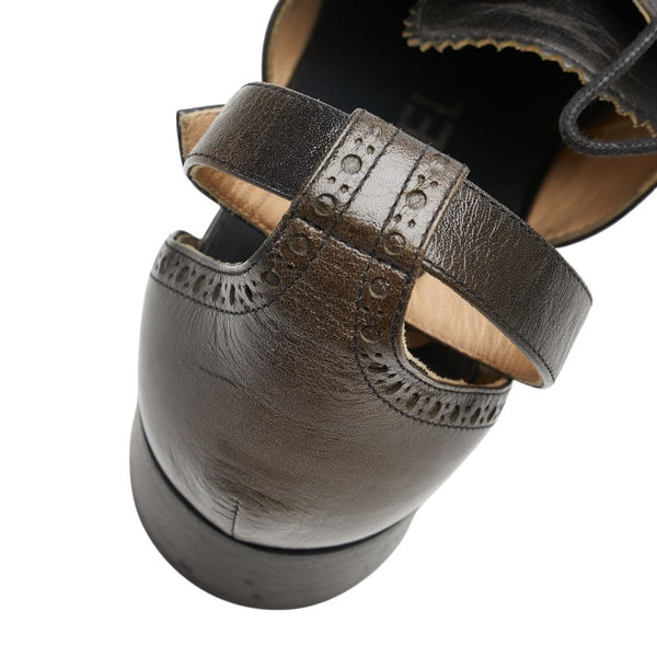 シャネル ローファー ローファー パンプス サイズ:35 1/2 ブラック レザー レディース CHANEL 【中古】