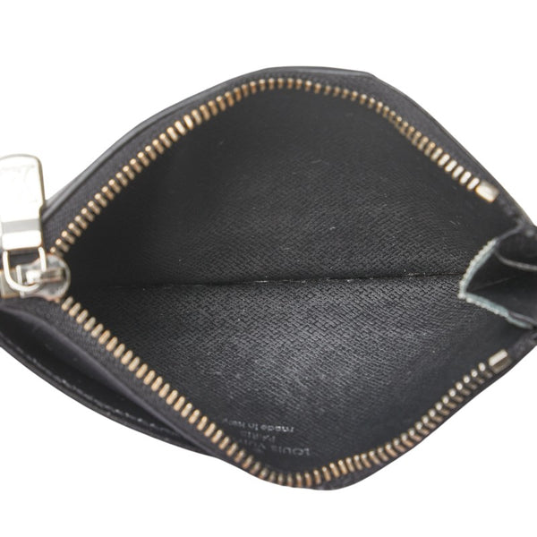 ルイ ヴィトン モノグラム エクリプス コインカード ホルダー カードケース コインケース M69533 ブラック PVC レザー メンズ LOUIS VUITTON 【中古】