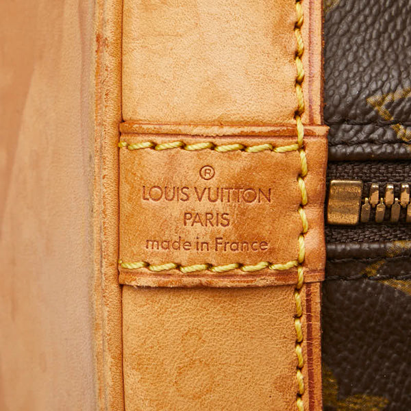 ルイ ヴィトン モノグラム アルマPM ハンドバッグ M51130 ブラウン PVC レザー レディース LOUIS VUITTON 【中古】