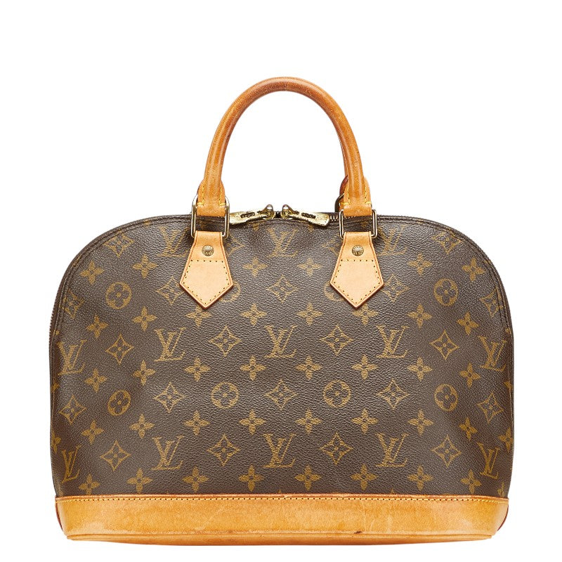 ルイ ヴィトン モノグラム アルマPM ハンドバッグ M51130 ブラウン PVC レザー レディース LOUIS VUITTON 【中古】