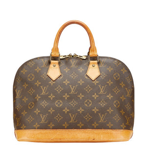 ルイ ヴィトン モノグラム アルマPM ハンドバッグ M51130 ブラウン PVC レザー レディース LOUIS VUITTON 【中古】