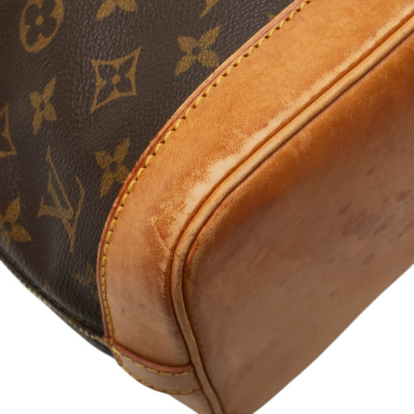 ルイ ヴィトン モノグラム アルマPM ハンドバッグ M51130 ブラウン PVC レザー レディース LOUIS VUITTON 【中古】