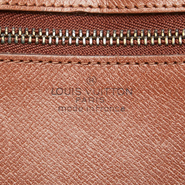 ルイ ヴィトン モノグラム マルリードラゴンヌGM セカンドバッグ M51825 ブラウン PVC レザー レディース LOUIS VUITTON 【中古】