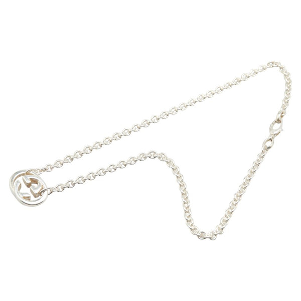 グッチ インターロッキングG チェーン ネックレス 190489 J8400 8106 SV925 シルバー レディース GUCCI 【中古】