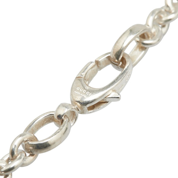 グッチ インターロッキングG チェーン ネックレス 190489 J8400 8106 SV925 シルバー レディース GUCCI 【中古】
