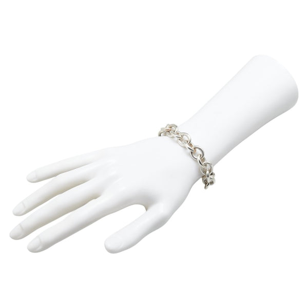 グッチ チェーン ブレスレット SV925 シルバー メンズ GUCCI 【中古】