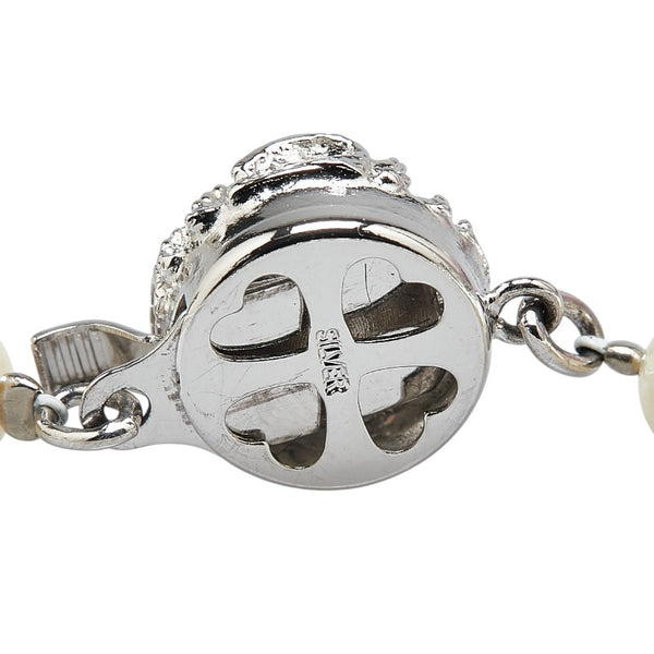 Silver シルバー アコヤパール5.5～6mm ネックレス レディース 【中古】
