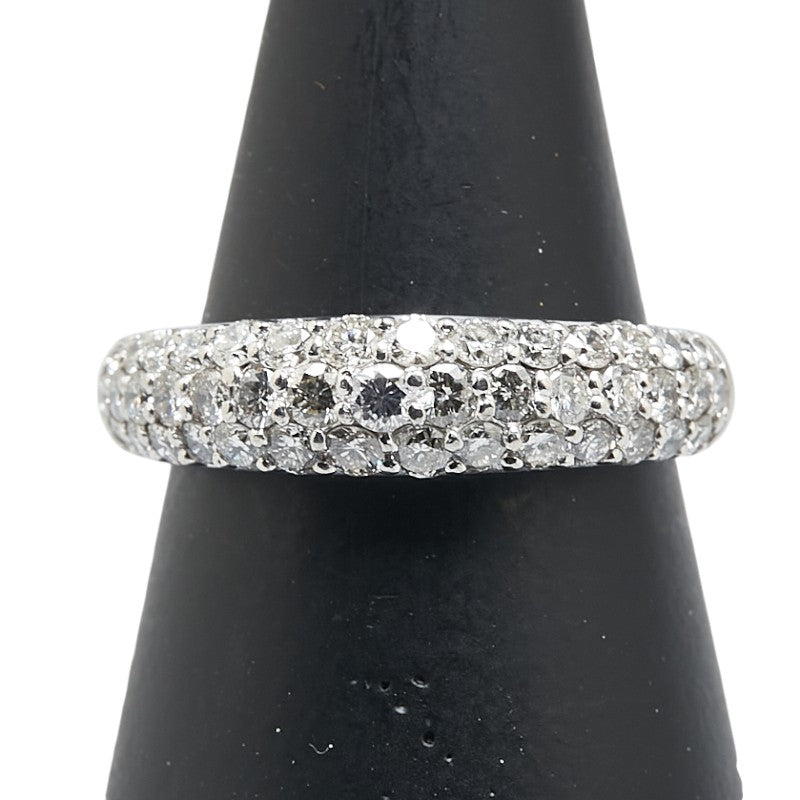 Pt900 プラチナ ダイヤ1.00ct リング 指輪 レディース 11号 【中古】