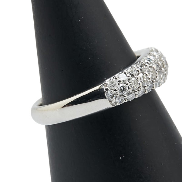 Pt900 プラチナ ダイヤ1.00ct リング 指輪 レディース 11号 【中古】